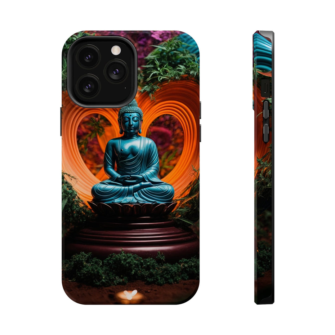 Serenity Heart Illumination - MagSafe Tough Case - Phone Case - g(0D·IO) - iPhone 13 Pro Max - Glossy -