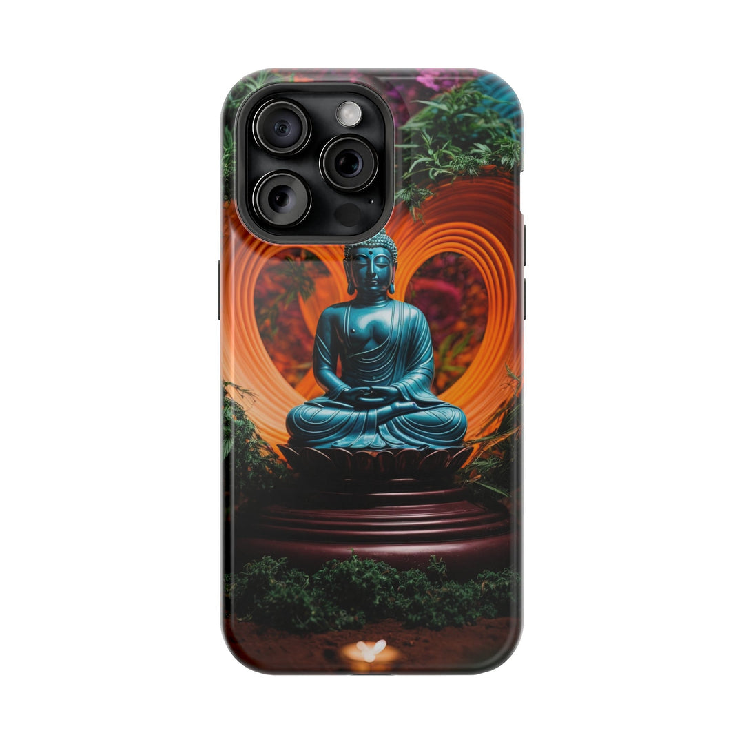 Serenity Heart Illumination - MagSafe Tough Case - Phone Case - g(0D·IO) - iPhone 15 Pro Max - Glossy -
