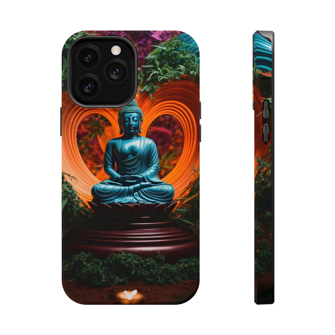 Serenity Heart Illumination - MagSafe Tough Case - Phone Case - g(0D·IO) - iPhone 13 Pro Max - Matte -