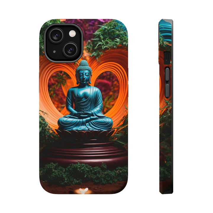 Serenity Heart Illumination - MagSafe Tough Case - Phone Case - g(0D·IO) - iPhone 14 - Matte -