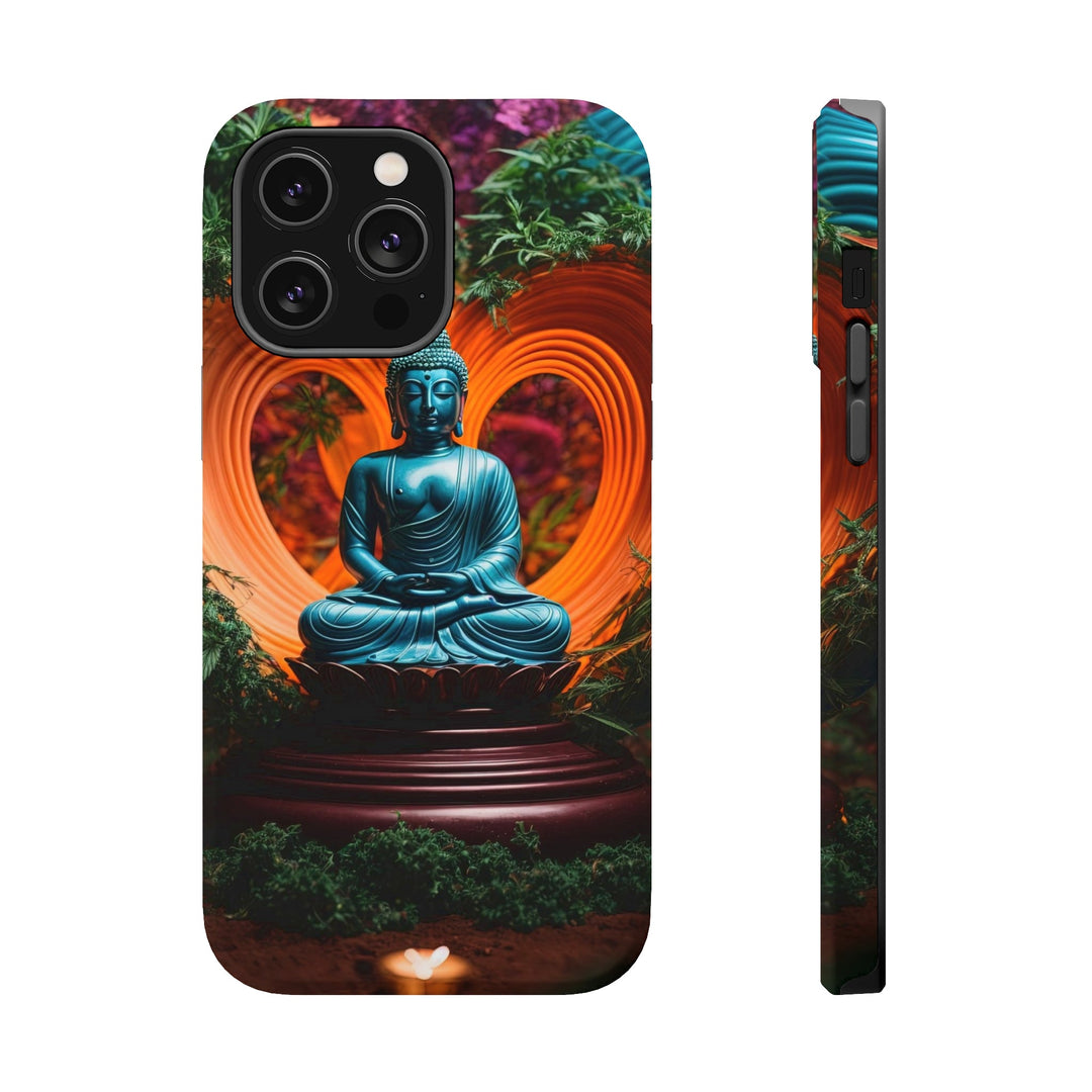 Serenity Heart Illumination - MagSafe Tough Case - Phone Case - g(0D·IO) - iPhone 14 Pro Max - Matte -