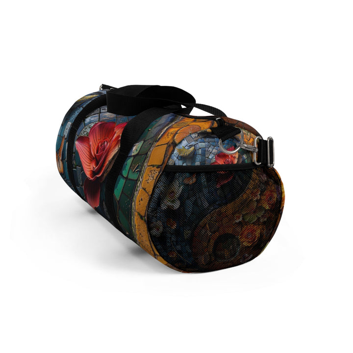 Spiraling Floral Mosaic - Duffle Bag - Bags - g(0D·IO) - Large - -