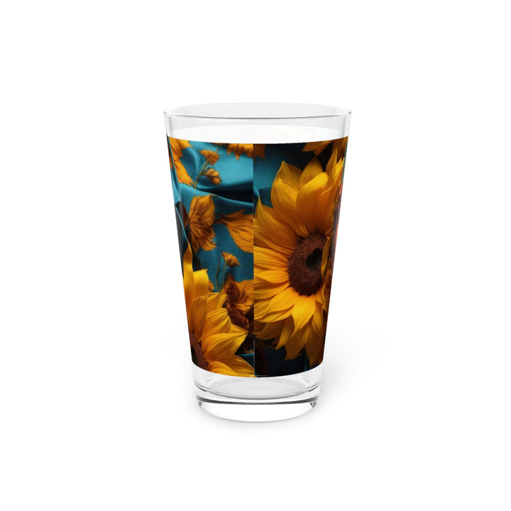 Sunflower Satin Swirl - Pint Glass - Mug - g(0D·IO) - 16oz - -