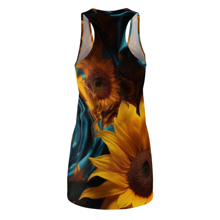 Sunflower Satin Swirl - Racerback Dress - All Over Prints - g(0D·IO) - XS - -