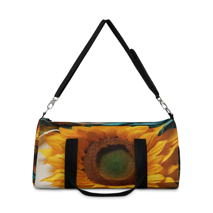 Sunflower Turquoise Elegance - Duffle Bag - Bags - g(0D·IO) - Large - -