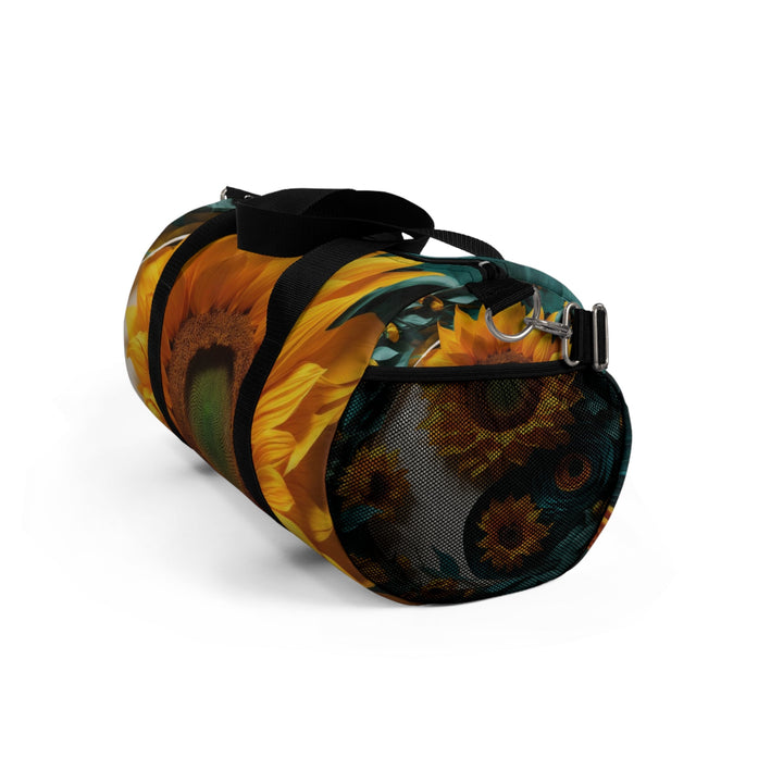 Sunflower Turquoise Elegance - Duffle Bag - Bags - g(0D·IO) - Large - -