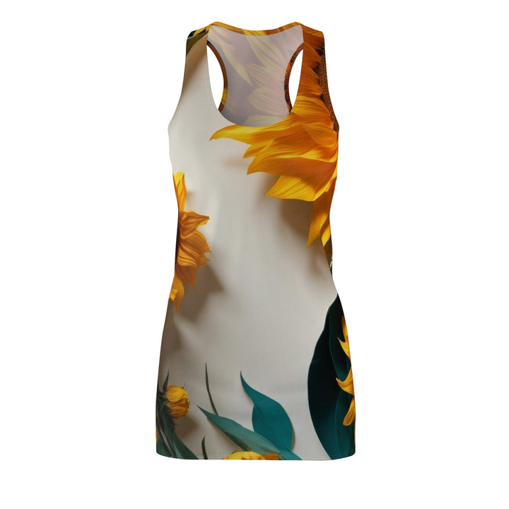 Sunflower Turquoise Elegance - Racerback Dress - All Over Prints - g(0D·IO) - XS - -