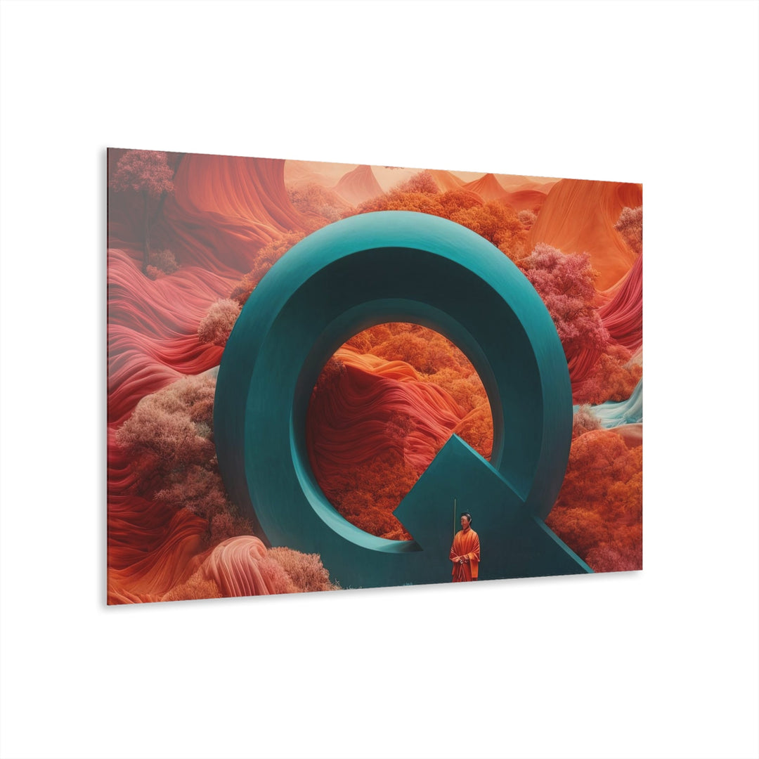 Surreal Autumnal Quest - Acrylic Prints (French Cleat Hanging) - Home Decor - g(0D·IO) - 36" x 24" (Horizontal) - 0.25'' -