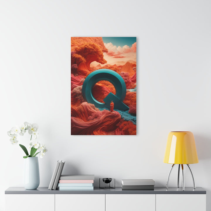 Surreal Autumnal Quest - Acrylic Prints (French Cleat Hanging) - Home Decor - g(0D·IO) - 24" x 36" (Vertical) - 0.25'' -