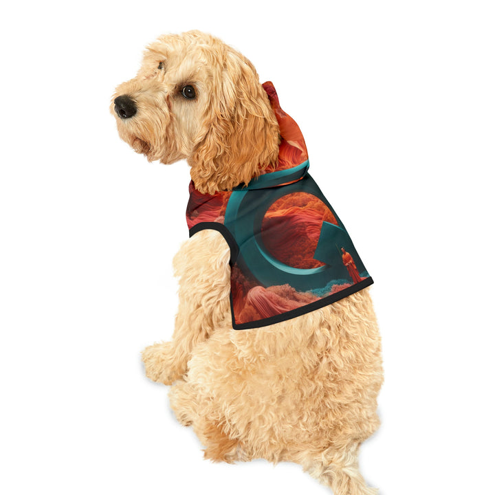 Surreal Autumnal Quest - Pet Hoodie - Pets - g(0D·IO) - XXS - Black Rib -