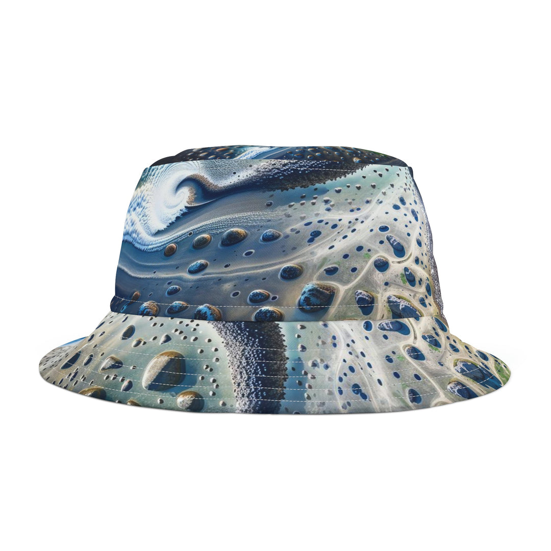 Surreal Cosmic Intersection - Bucket Hat - Hats - g(0D·IO) - Large - White stitching -