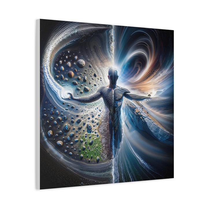 Surreal Cosmic Intersection - Matte Canvas Print 1.25" - Canvas - g(0D·IO) - 36" x 36" - 1.25" -