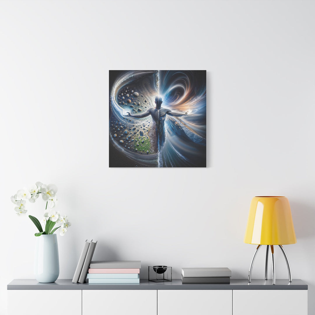 Surreal Cosmic Intersection - Matte Canvas Print 1.25" - Canvas - g(0D·IO) - 36" x 36" - 1.25" -