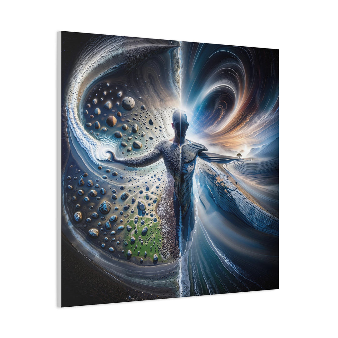 Surreal Cosmic Intersection - Matte Canvas Print 1.25" - Canvas - g(0D·IO) - 36" x 36" - 1.25" -