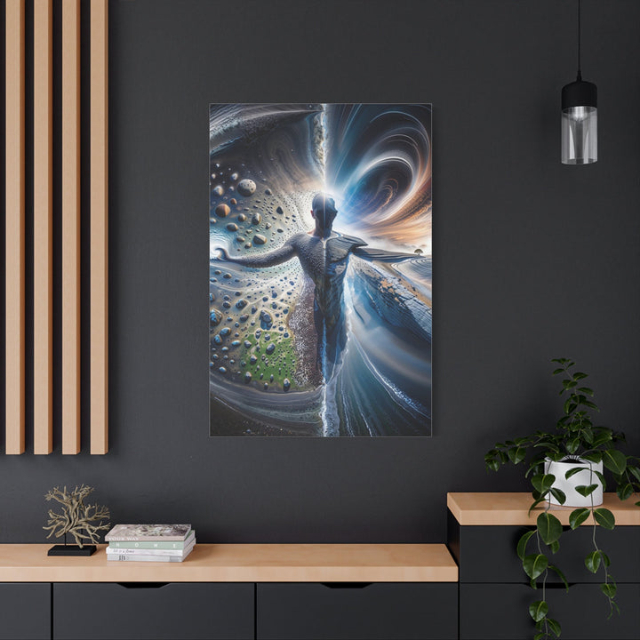 Surreal Cosmic Intersection - Matte Canvas Print 1.25" - Canvas - g(0D·IO) - 36" x 36" - 1.25" -