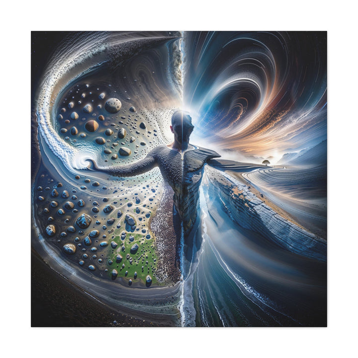 Surreal Cosmic Intersection - Matte Canvas Print 1.25" - Canvas - g(0D·IO) - 36" x 36" - 1.25" -