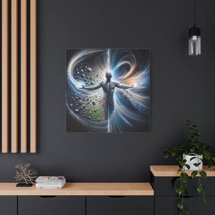 Surreal Cosmic Intersection - Matte Canvas Print 1.25" - Canvas - g(0D·IO) - 36" x 36" - 1.25" -