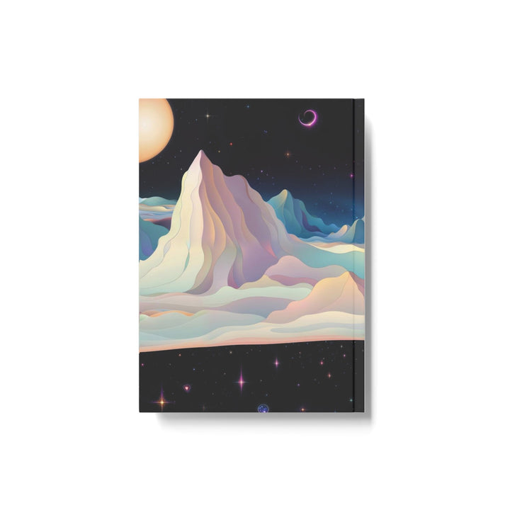 Surreal Cosmic Landscape - Hard Backed Journal - Paper products - g(0D·IO) - Graph - A5 - White