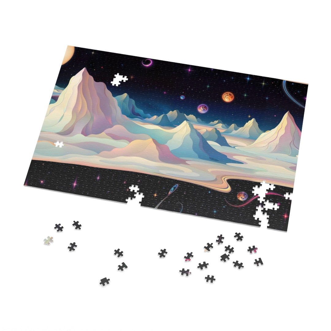 Surreal Cosmic Landscape - Jigsaw Puzzle (100, 252, 500, 1000 pieces) - Puzzle - g(0D·IO) - 29.25" × 19.75" (1000 pcs) - -