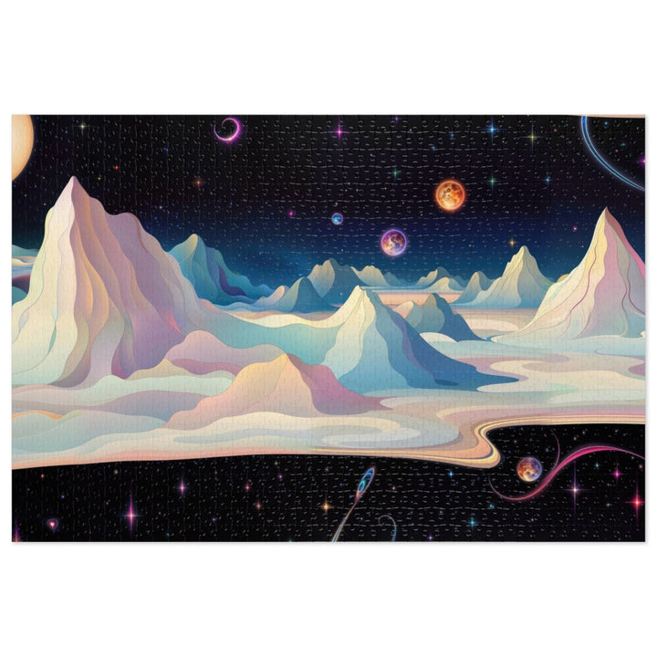 Surreal Cosmic Landscape - Jigsaw Puzzle (100, 252, 500, 1000 pieces) - Puzzle - g(0D·IO) - 29.25" × 19.75" (1000 pcs) - -