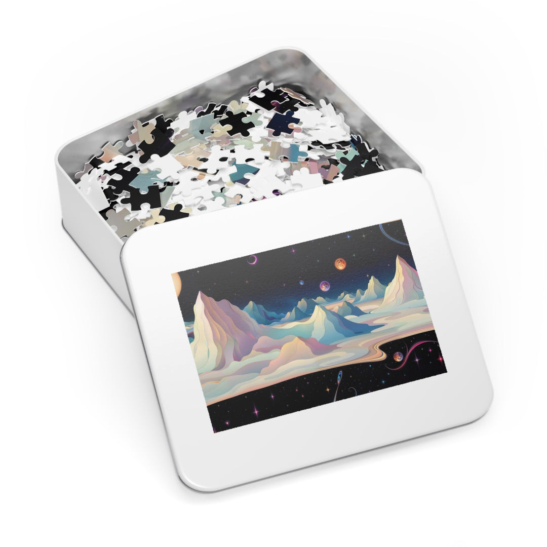 Surreal Cosmic Landscape - Jigsaw Puzzle (100, 252, 500, 1000 pieces) - Puzzle - g(0D·IO) - 29.25" × 19.75" (1000 pcs) - -