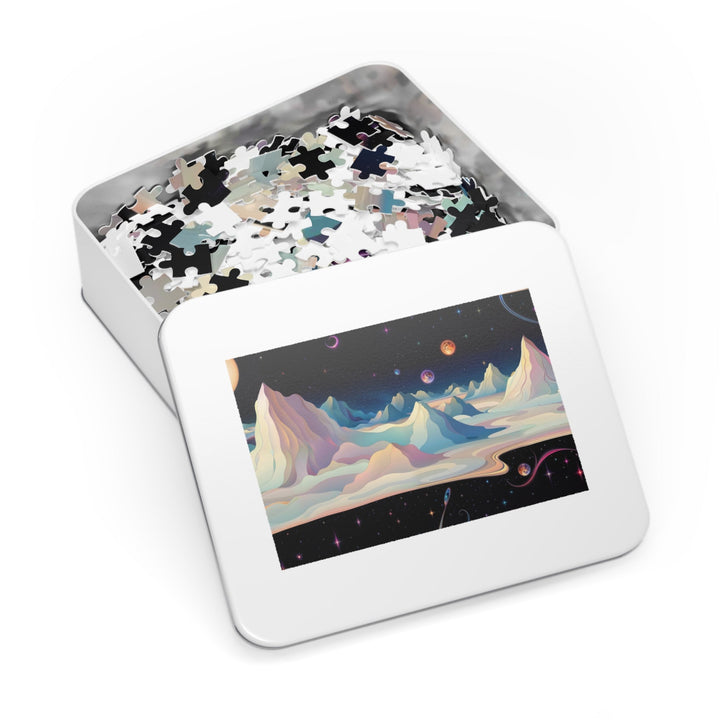 Surreal Cosmic Landscape - Jigsaw Puzzle (100, 252, 500, 1000 pieces) - Puzzle - g(0D·IO) - 29.25" × 19.75" (1000 pcs) - -