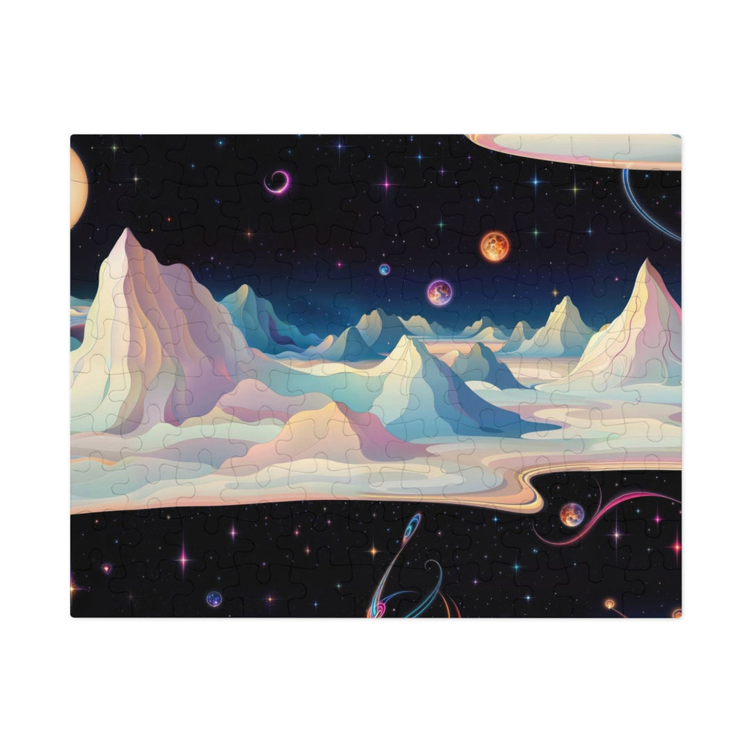 Surreal Cosmic Landscape - Jigsaw Puzzle (100, 252, 500, 1000 pieces) - Puzzle - g(0D·IO) - 9.6" × 8" (110 pcs) - -