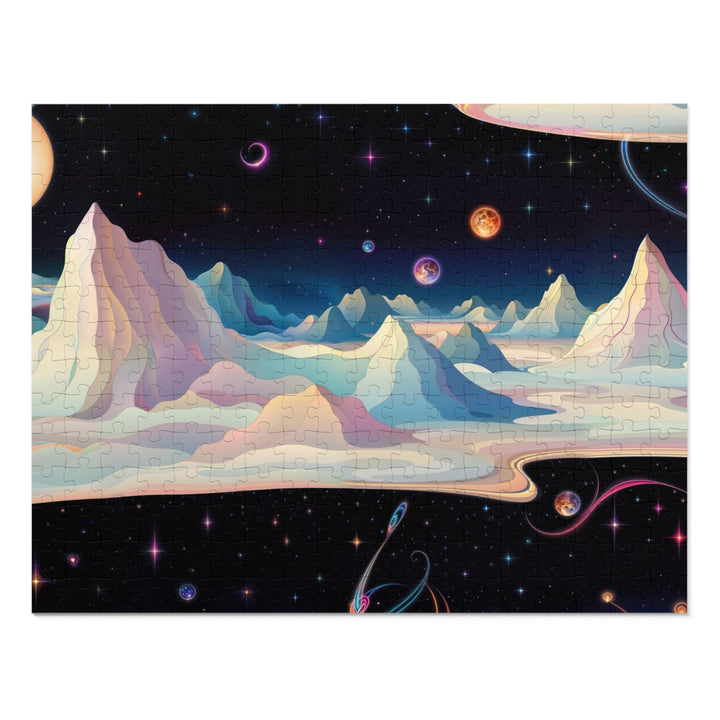 Surreal Cosmic Landscape - Jigsaw Puzzle (100, 252, 500, 1000 pieces) - Puzzle - g(0D·IO) - 14" × 11" (252 pcs) - -