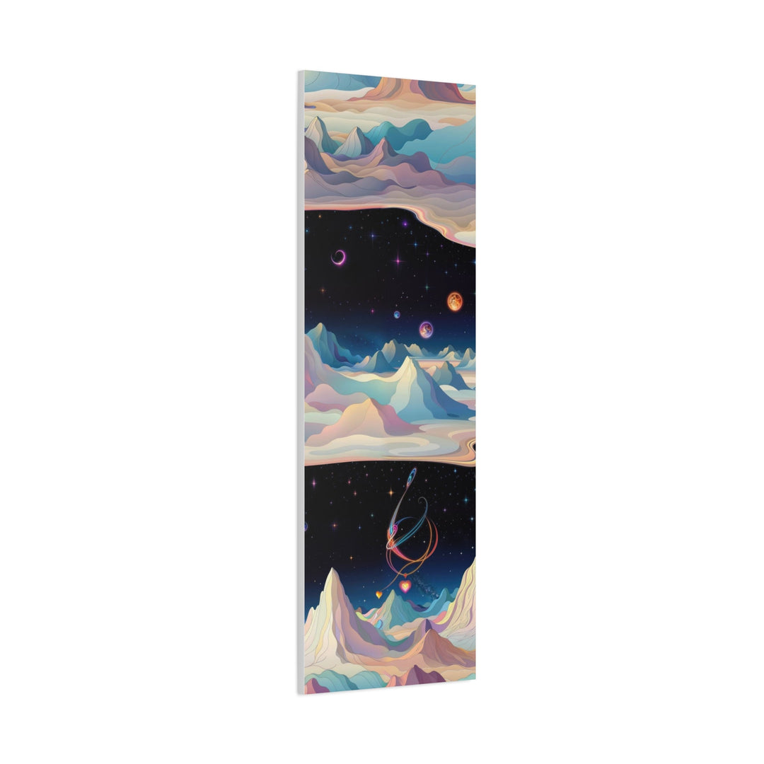 Surreal Cosmic Landscape - Matte Canvas Print 1.25" - Canvas - g(0D·IO) - 36" x 36" - 1.25" -