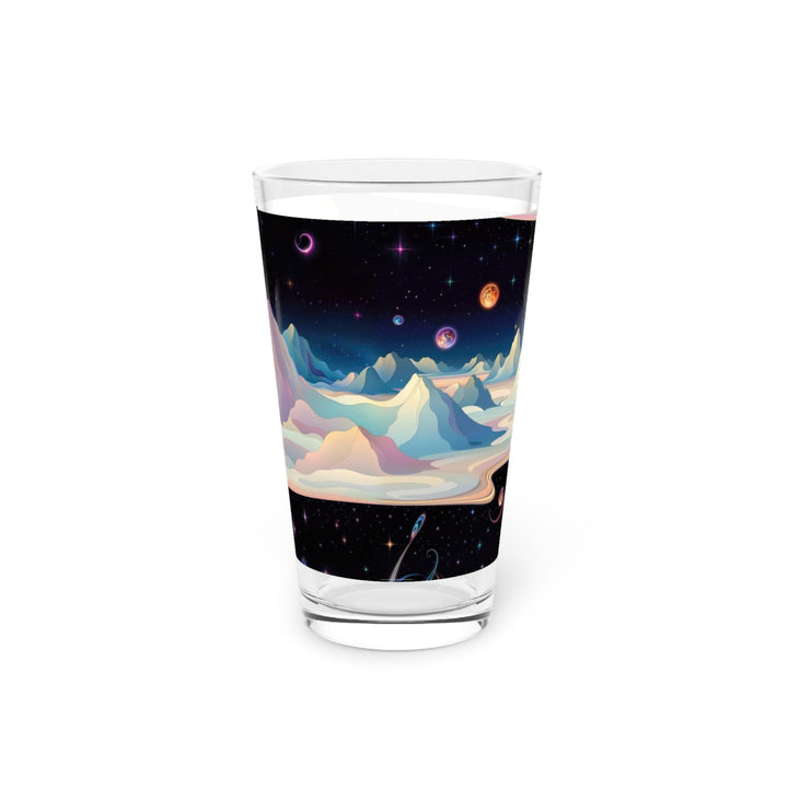 Surreal Cosmic Landscape - Pint Glass - Mug - g(0D·IO) - 16oz - -