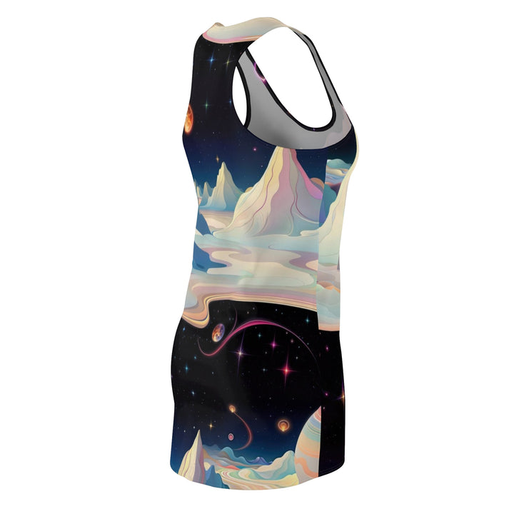 Surreal Cosmic Landscape - Racerback Dress - All Over Prints - g(0D·IO) - XS - -