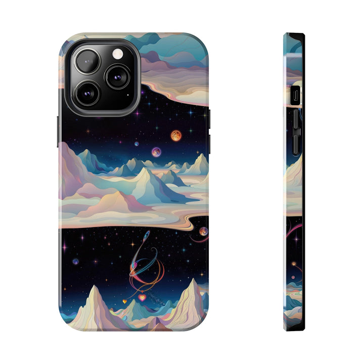 Surreal Cosmic Landscape - Tough Phone Case - Phone Case - g(0D·IO) - iPhone 13 Pro Max - -