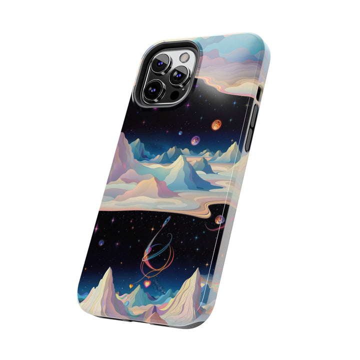 Surreal Cosmic Landscape - Tough Phone Case - Phone Case - g(0D·IO) - iPhone 13 Mini - -