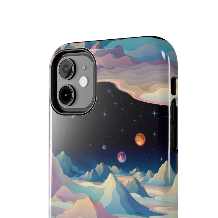 Surreal Cosmic Landscape - Tough Phone Case - Phone Case - g(0D·IO) - iPhone 13 Mini - -