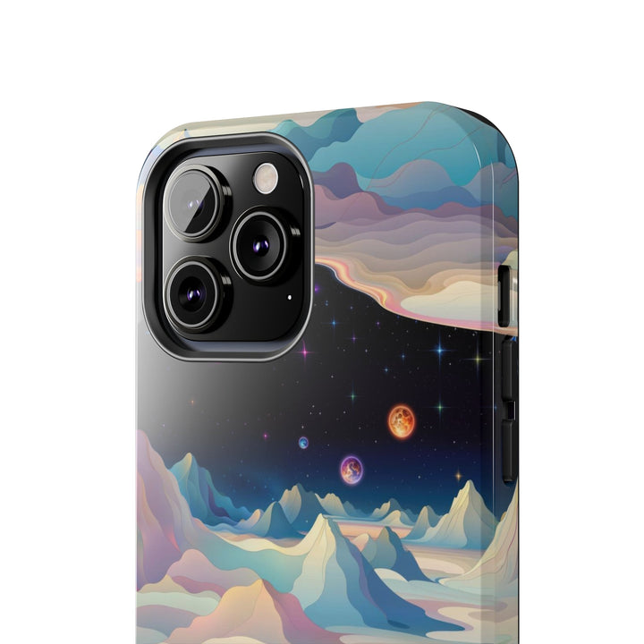 Surreal Cosmic Landscape - Tough Phone Case - Phone Case - g(0D·IO) - iPhone 13 Mini - -