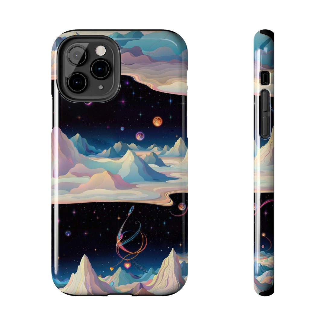 Surreal Cosmic Landscape - Tough Phone Case - Phone Case - g(0D·IO) - iPhone 11 Pro - -