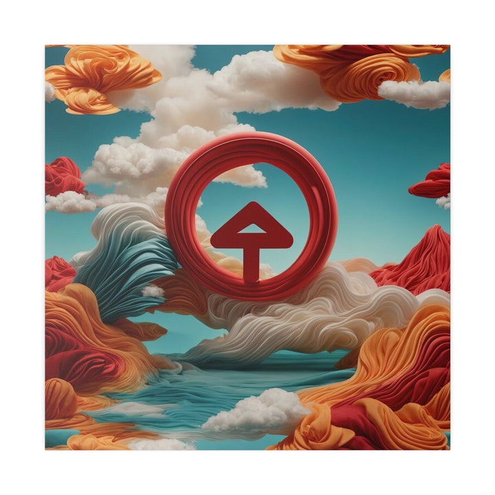 Surreal Directional Ascend - Matte Canvas - Canvas - g(0D·IO) - 32" x 32" (Square) - 0.75'' -