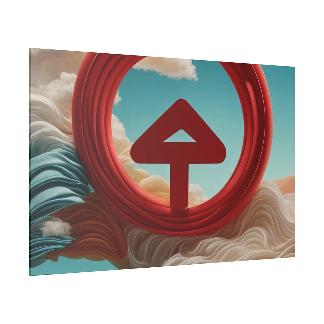 Surreal Directional Ascend - Matte Canvas - Canvas - g(0D·IO) - 32" x 32" (Square) - 0.75'' -