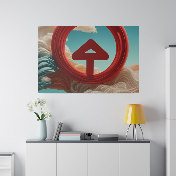 Surreal Directional Ascend - Matte Canvas - Canvas - g(0D·IO) - 32" x 32" (Square) - 0.75'' -