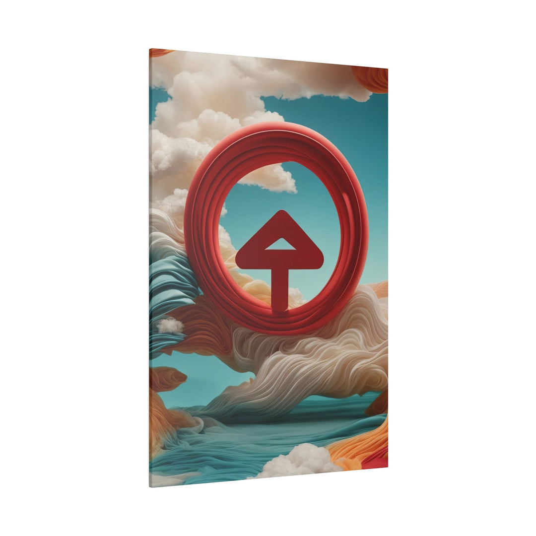 Surreal Directional Ascend - Matte Canvas - Canvas - g(0D·IO) - 32" x 32" (Square) - 0.75'' -