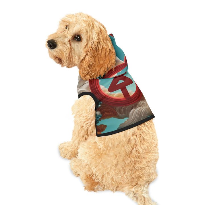 Surreal Directional Ascend - Pet Hoodie - Pets - g(0D·IO) - XXS - Black Rib -