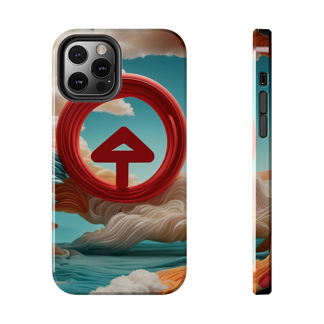 Surreal Directional Ascend - Tough Phone Case - Phone Case - g(0D·IO) - iPhone 12 Pro - -