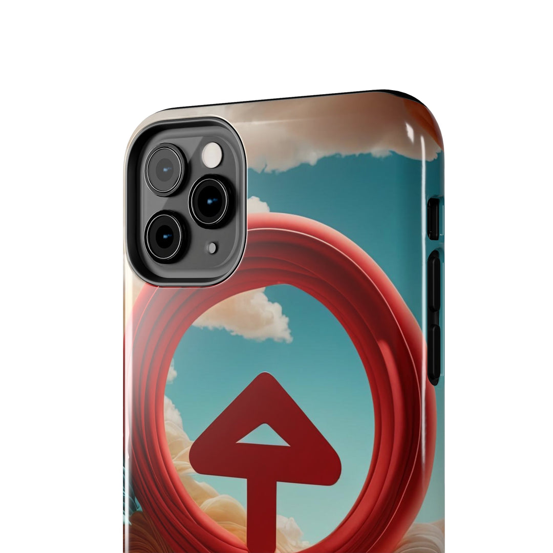 Surreal Directional Ascend - Tough Phone Case - Phone Case - g(0D·IO) - iPhone 13 Mini - -