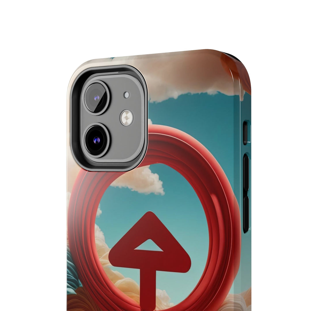 Surreal Directional Ascend - Tough Phone Case - Phone Case - g(0D·IO) - iPhone 13 Mini - -