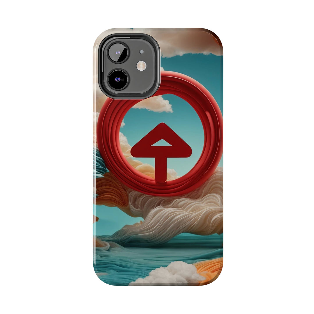 Surreal Directional Ascend - Tough Phone Case - Phone Case - g(0D·IO) - iPhone 13 Mini - -