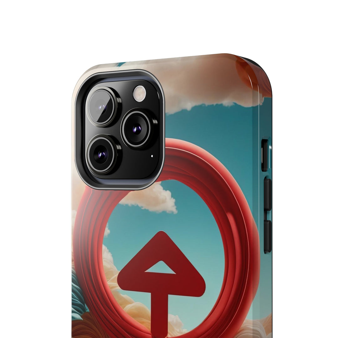 Surreal Directional Ascend - Tough Phone Case - Phone Case - g(0D·IO) - iPhone 13 Mini - -