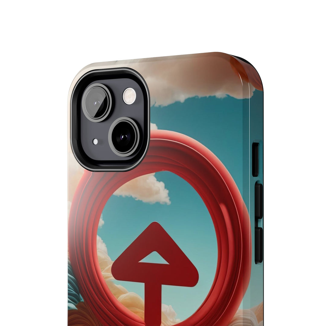 Surreal Directional Ascend - Tough Phone Case - Phone Case - g(0D·IO) - iPhone 13 Mini - -