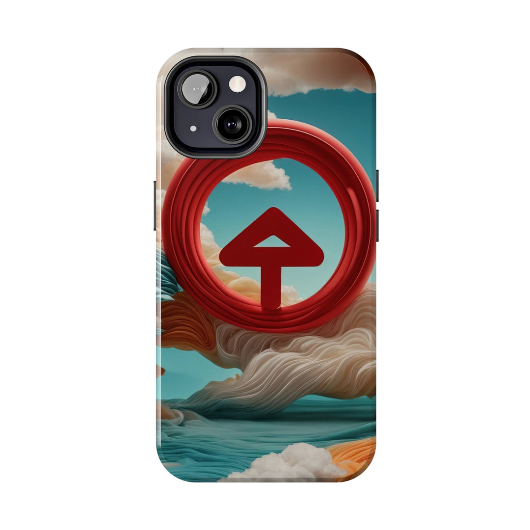 Surreal Directional Ascend - Tough Phone Case - Phone Case - g(0D·IO) - iPhone 13 Mini - -