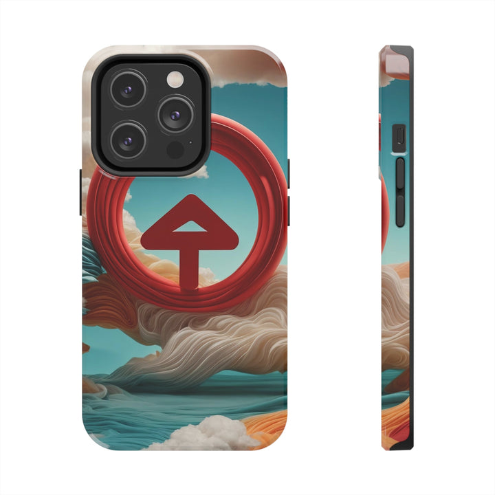 Surreal Directional Ascend - Tough Phone Case - Phone Case - g(0D·IO) - iPhone 14 Pro - -