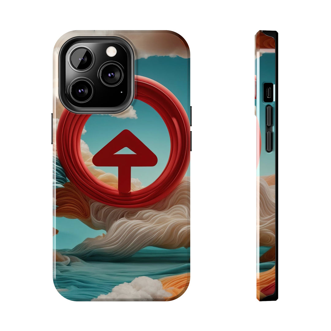 Surreal Directional Ascend - Tough Phone Case - Phone Case - g(0D·IO) - iPhone 13 Pro - -